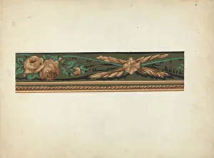 Part Of Gallery: Wallpaper, c. 1939. Creator: Paul Farkas