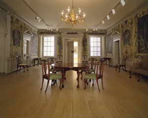 Chairs Collection: Wallpaper, ca. 1768. Creator: Unknown