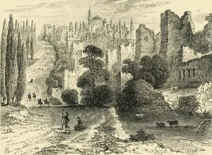 Walls of Constaninople in the Sixteenth Century, (1890). Creator: Unknown