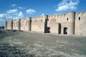 Samarra Prints: Walls of the Friday Mosque, Samarra, Iraq, 1977