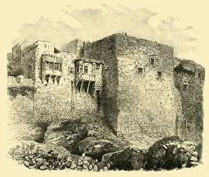 Cassell And Co Prints: The Walls of Jerusalem, 1890. Creator: Unknown