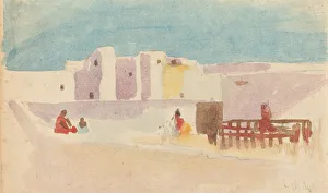 Walls of a North African City. Creator: Hercules Brabazon Brabazon