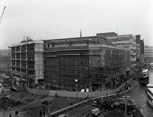 Walshs department store in Sheffield prior to its redevelopment, South Yorkshire, 1967