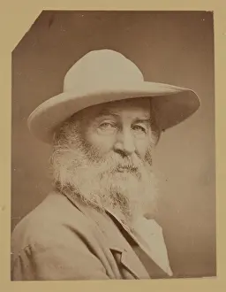 Walter Whitman Prints: Walt Whitman, between 1870 and 1871. Creator: Unknown