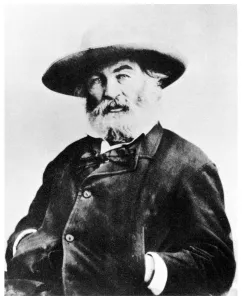 James D Horan Prints: Walt Whitman, American poet, c1866 (1955)