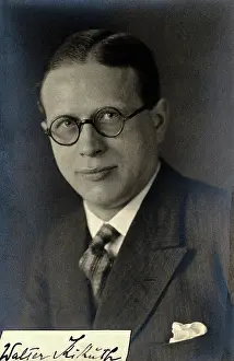 Named Prints: Walter Kikuth. Creator: Unknown