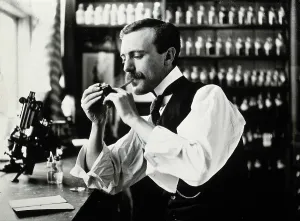 Laboratory Prints: Walter Myers, 1900. Creator: Unknown