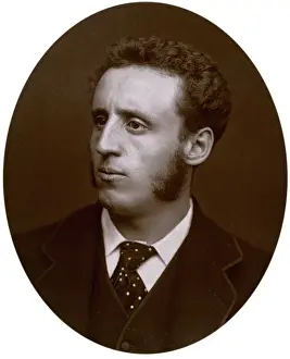 Woodburytype Prints: Walter William Ouless, portrait painter, 1880. Creator: Lock & Whitfield