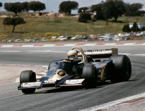 Madrid Madrid Spain Prints: Walter Wolf WR2, Jody Scheckter 1977 Spanish Grand Prix. Creator: Unknown