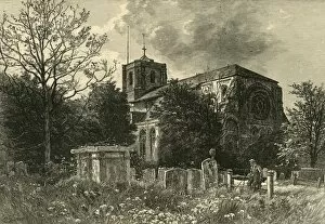 Churchyard Gallery: Waltham Abbey, 1898. Creator: Unknown