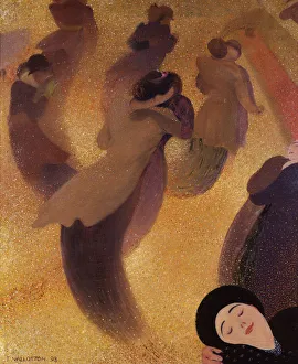 The Waltz (La Valse). Artist: Vallotton, Felix Edouard (1865-1925) The Waltz (La Valse). Artist: Vallotton, Felix Edouard (1865-1925)