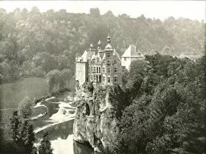 Images Dated 9th April 2019: Walzin Castle, Dinant, Belgium, 1895. Creator: Unknown