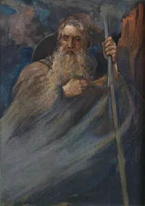 Charles Robinson Prints: The Wanderer, c1900 (1902). Artist: Charles Robinson