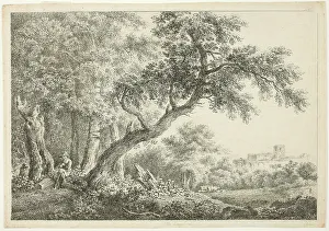 Wanderer Prints: Wanderer Resting in the Forest, n.d. Creator: Martin von Molitor