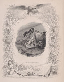 Images Dated 19th October 2020: The Wandering Jew, from The Songs of Beranger, 1829