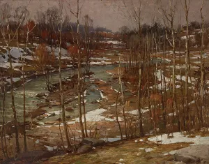 Melting Prints: Wane of Winter, 1914. Creator: John Elwood Bundy