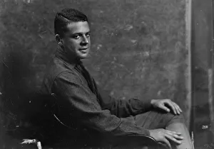 Wanger, Walter, Mr. portrait photograph, 1917. Creator: Arnold Genthe