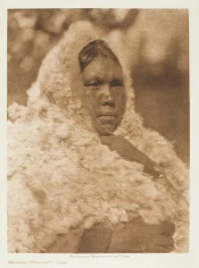 First Nations Prints: Wapistan ('Marten')-Cree, 1926. Creator: Edward Sheriff Curtis