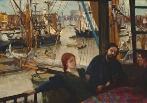 Rigging Collection: Wapping, 1860-1864. Creator: James Abbott McNeill Whistler