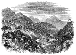 Himalayas Prints: The War in Bhootan: view of Buxa Dooars, 1865. Creator: Unknown