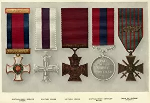 Award Collection: War Decorations, (1919). Creator: Unknown