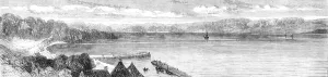 Jutland Denmark Europe Prints: The War in Denmark: the Little Belt and Shore of Jutland