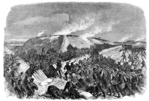 Charge Prints: The War in Denmark: the Prussian assault on Redoubt No