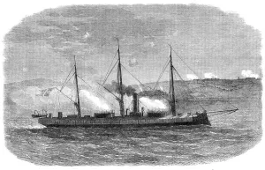 Steamship Prints: The War in Denmark: the Rolf Krake