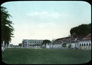 Images Dated 5th October 2007: War department buildings and military college, Bangkok, Siam