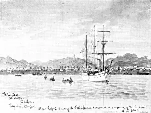 Chino Japanese War Of 1894 1895 Prints: The War in Eastern Asia: facsimile of a sketch by Mr