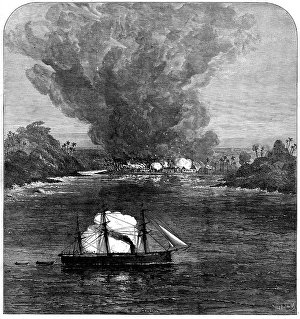 Cannons Prints: The War on the Gold Coast: H.M
