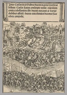 Kaiser Maximilian I Prints: War with Guelders, plate 5 from Historical Scenes from the Life of Emperor