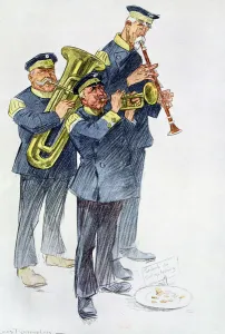 Tuba Prints: War Loan Music, 1916. Artist: Louis Raemaekers