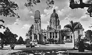 Images Dated 7th July 2008: War Memorial and City Hall, Durban, South Africa