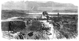 Camera Prints: The War in New Zealand: stronghold of the Maoris at Rangariri, 1864. Creator: Unknown