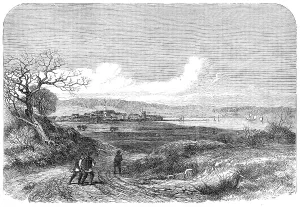Headquarters Prints: The War in Schleswig: Apenrade, lately the Austrian head-quarters, 1864. Creator: Unknown