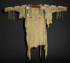 Material Collection: War Shirt, 1830 / 40. Creator: Unknown