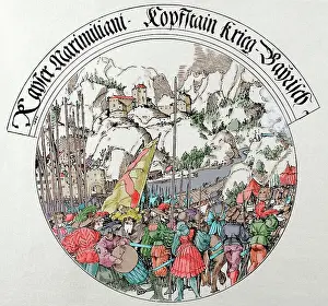 War of the Succession of Landshut, Siege of Kufstein, 1505, (1882). Creator: Unknown