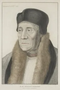 Hans Holbein German Prints: Waramus Arch Bishop of Canterbury, 1795