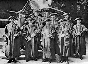 Beadle Prints: The ward beadles, Guildhall, London, 1926-1927