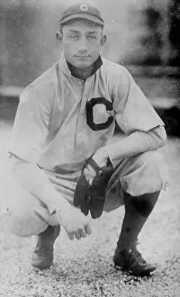 Baseball Cap Prints: Ward McDowell, outfield prospect for Cleveland AL (baseball)