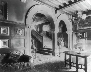 Warder Benjamin Head Prints: Warder Home, 1900. Creator: Frances Benjamin Johnston