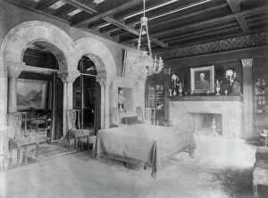 Cyanotypes 1900 Gmgpc Prints: Warder House, Washington, D.C. 1900?. Creator: Frances Benjamin Johnston