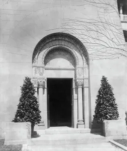 Cyanotypes 1900 Gmgpc Prints: Warder House, Washington, D.C. 1900?. Creator: Frances Benjamin Johnston