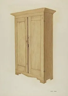 Dorothy Johnson Prints: Wardrobe, c. 1940. Creator: Dorothy Johnson
