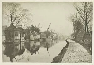 Reflection Collection: Ware, Herts, 1880s. Creator: Peter Henry Emerson