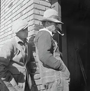 Workwear Prints: Warehouse used as distributing office for FSA relief grants