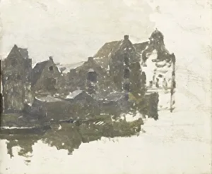 Warehouses Prints: Warehouses on the Teertuinen on the Prinseneiland