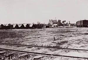 Railroad Car Prints: Warren Station, Virginia, 1861-65. Creator: Tim O Sullivan