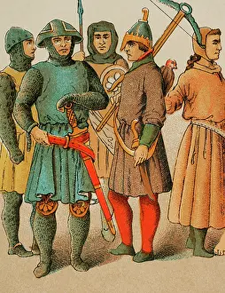 Warriors, 1200, (1884). Creator: Unknown